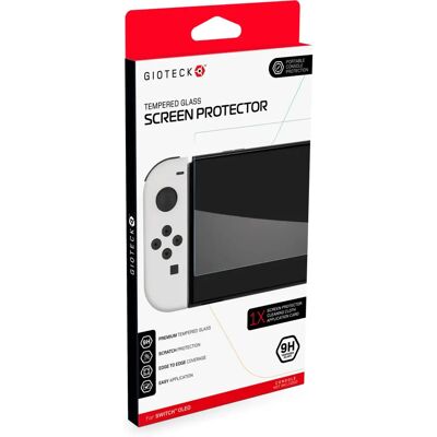 Gioteck Switch OLED Näytönsuojus - Pelikonsolitarvike Gioteck Switch OLED Näytönsuojus - Pelikonsolitarvike