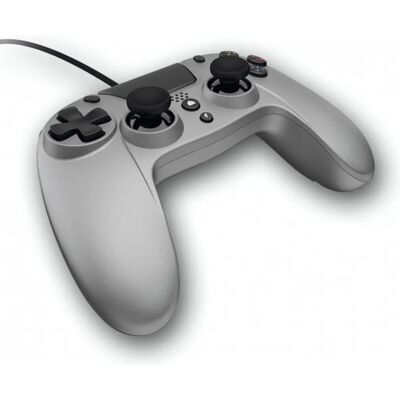Gioteck VX-4 Manette PS4 Filiaire - avec Audio Titane Gioteck VX-4 Manette PS4 Filiaire - avec Audio Titane