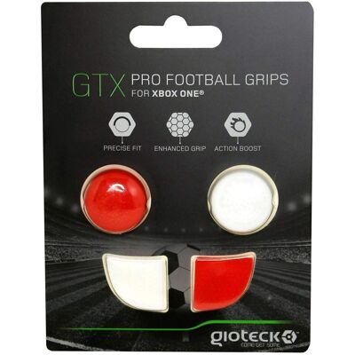 Poignées de pouces Gioteck GTX Xbox One - Capuchons en silicone - Antidérapant - Aide à viser - Pro - Publicité Poignées de pouces Gioteck GTX Xbox One - Capuchons en silicone - Antidérapant - Aide à viser - Pro - Publicité