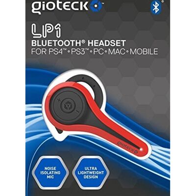 Casque Bluetooth GIOTECK LP1 - Sans fil, Réversible - Publicité Casque Bluetooth GIOTECK LP1 - Sans fil, Réversible - Publicité