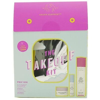 Drunk Elephant - Kit Takeoff - Siero notte glicolico, Siero idratante, Crema montata Drunk Elephant - Kit Takeoff - Siero notte glicolico, Siero idratante, Crema montata