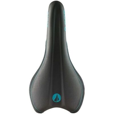 SDG Radar Cro-Mo Mountain Saddle - Black / Turquoise SDG Radar Cro-Mo Mountain Saddle - Black / Turquoise