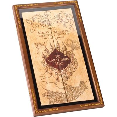 Noble Collection Harry Potter Marauder's Map Display Case - 1:1 Scale Replica Noble Collection Harry Potter Marauder's Map Display Case - 1:1 Scale Replica