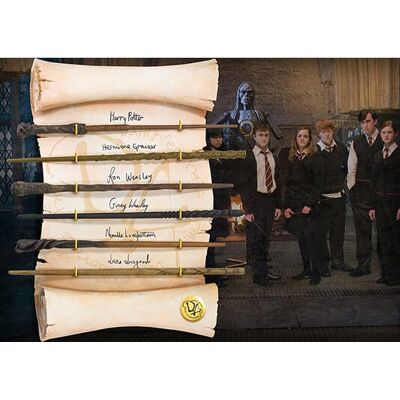 Ensemble de Baguettes de l'Armée de Dumbledore - Noble Collection - Publicité Ensemble de Baguettes de l'Armée de Dumbledore - Noble Collection - Publicité