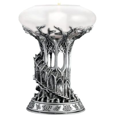 Noble Collection Lothlorien Candle Holder - 25cm/9.8in high - Lord Of The Rings Noble Collection Lothlorien Candle Holder - 25cm/9.8in high - Lord Of The Rings