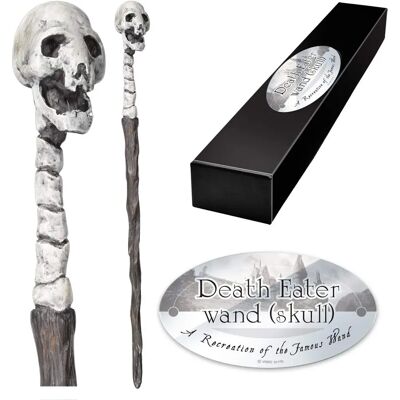 Noble Collection Harry Potter Skull Toverstaf - 30cm Noble Collection Harry Potter Skull Toverstaf - 30cm
