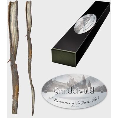 Bacchetta Gellert Grindelwald - Collezione Noble - Harry Potter - 30cm Bacchetta Gellert Grindelwald - Collezione Noble - Harry Potter - 30cm