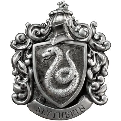 Placca da parete Noble Collection Stemma di Serpeverde - Arte da parete Harry Potter Placca da parete Noble Collection Stemma di Serpeverde - Arte da parete Harry Potter