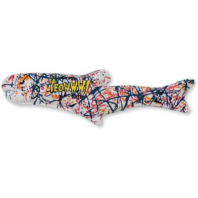 Yeowww! Pollock Fish Cat Toy - Organic Catnip - 11" - Cat Toy Yeowww! Pollock Fish Cat Toy - Organic Catnip - 11" - Cat Toy
