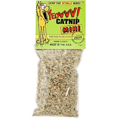 Yeowww! Sacs de herbe à chat pour chats - 4g - Publicité Yeowww! Sacs de herbe à chat pour chats - 4g - Publicité