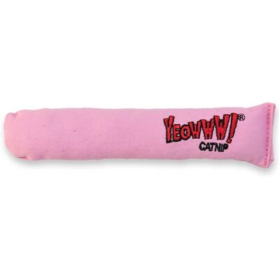 Yeowww! Pink Catnip Cigar - Cat Toy - 18cm Yeowww! Pink Catnip Cigar - Cat Toy - 18cm