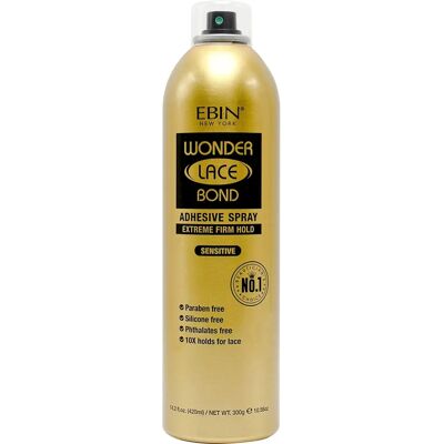 EBIN NEW YORK Wonder Lace Bond Sensitive Spray - Wig Adhesive EBIN NEW YORK Wonder Lace Bond Sensitive Spray - Wig Adhesive