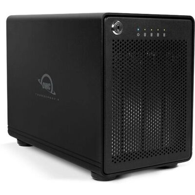 OWC ThunderBay 4 RAID 5 HDD/SSD-Gehäuse - Schwarz OWC ThunderBay 4 RAID 5 HDD/SSD-Gehäuse - Schwarz