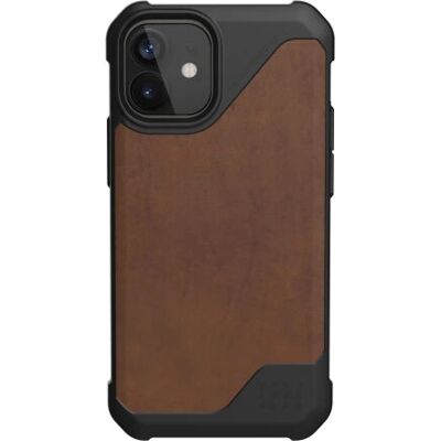 Funda de móvil Urban Armor Gear Metropolis LT Serie iPhone 12 Mini Marrón Funda de móvil Urban Armor Gear Metropolis LT Serie iPhone 12 Mini Marrón