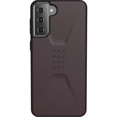 Urban Armor Gear Civilian Series mobildeksel - Aubergine - S21+ Urban Armor Gear Civilian Series mobildeksel - Aubergine - S21+