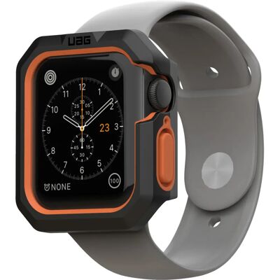 Urban Armor Gear Civilian Hoesje - Oranje & Zwart - Smartwatch Houder Urban Armor Gear Civilian Hoesje - Oranje & Zwart - Smartwatch Houder