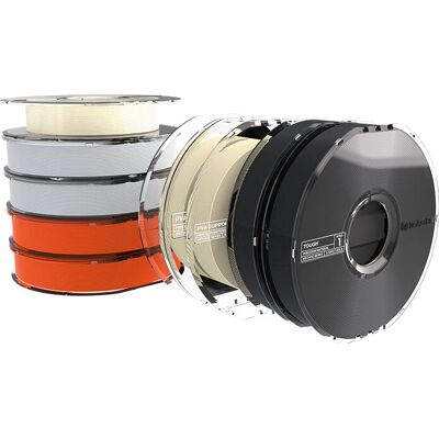 MakerBot 900-0023A matériau d'impression 3D PVA, acide polylactique (PLA) noir, orange, blanc - Matériau d'impression 3D - Publicité MakerBot 900-0023A matériau d'impression 3D PVA, acide polylactique (PLA) noir, orange, blanc - Matériau d'impression 3D - Publicité