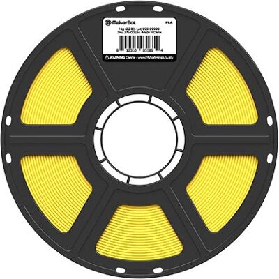 MakerBot 375-0051A Matériau d'impression 3D PLA Jaune MakerBot 375-0051A Matériau d'impression 3D PLA Jaune