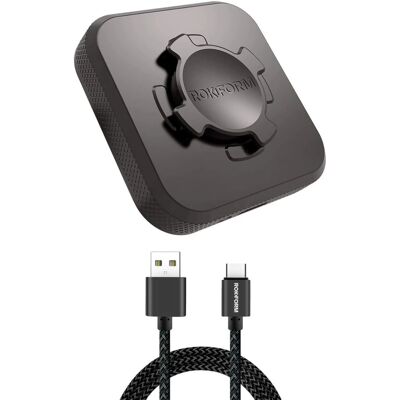 ROKFORM RokLock Wireless Twist Lock - Chargeur sans fil pour voiture - Publicité ROKFORM RokLock Wireless Twist Lock - Chargeur sans fil pour voiture - Publicité