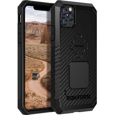 Coque robuste Rokform pour iPhone 11 Pro Max - 6.5" - Noir - Publicité Coque robuste Rokform pour iPhone 11 Pro Max - 6.5" - Noir - Publicité