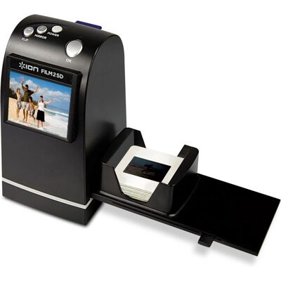 ION Audio Film2SD Pro Film/slide scanner - Black ION Audio Film2SD Pro Film/slide scanner - Black