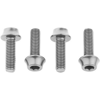 Wolf Tooth Bottle Cage Bolts - Silver Wolf Tooth Bottle Cage Bolts - Silver