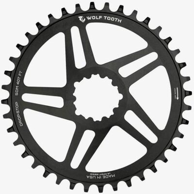 Plateau Wolf Tooth - 34t Noir, Montage Direct, 3 Offset, VTT/Gravier/Route - Publicité Plateau Wolf Tooth - 34t Noir, Montage Direct, 3 Offset, VTT/Gravier/Route - Publicité