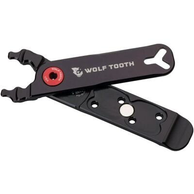 Wolf Tooth Pack Zangen - Rot / Schwarz - Multitool Wolf Tooth Pack Zangen - Rot / Schwarz - Multitool