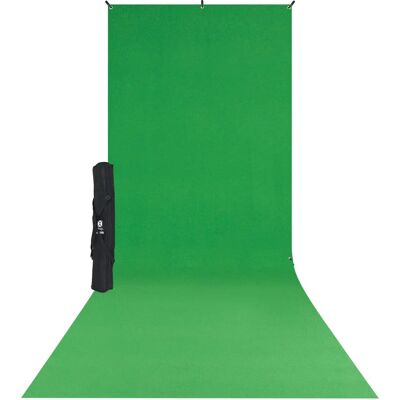 Westcott - X-Drop - Chroma-Key Green - Background Kit Westcott - X-Drop - Chroma-Key Green - Background Kit