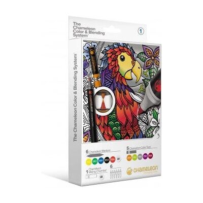 Zestaw 1 Chameleon - Markery z Color Tops i Systemem Mieszania Zestaw 1 Chameleon - Markery z Color Tops i Systemem Mieszania