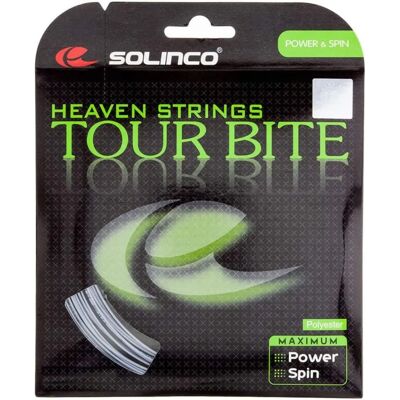 Solinco Tour Bite Set 12,2m Zilver - Strings Solinco Tour Bite Set 12,2m Zilver - Strings