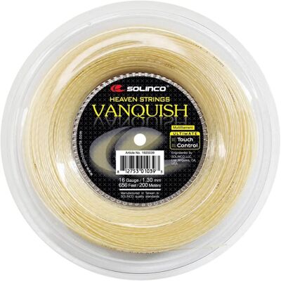 Solinco Vanquish - Multifilament Tennis Strings - 200m Solinco Vanquish - Multifilament Tennis Strings - 200m