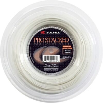 Solinco Pro Stacked - Natural Beige - Tennis String Solinco Pro Stacked - Natural Beige - Tennis String