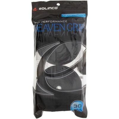 Solinco Heaven Grip 30-Pakning - Grå Tennis Overgrip Solinco Heaven Grip 30-Pakning - Grå Tennis Overgrip