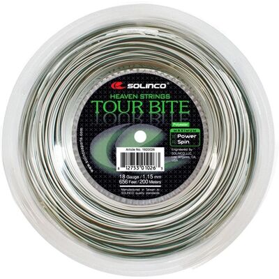 String da tennis Solinco Tour Bite - Grigio 1.35mm String da tennis Solinco Tour Bite - Grigio 1.35mm