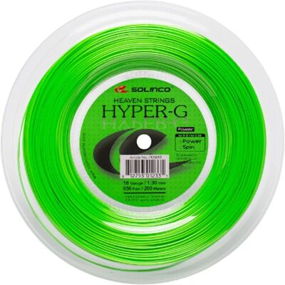 Solinco Hyper G 200m - Tennissaiten - Erwachsene - Grün Solinco Hyper G 200m - Tennissaiten - Erwachsene - Grün