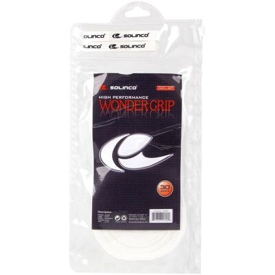 Solinco Wonder Grip 30P Tennisklampe - Hvit Solinco Wonder Grip 30P Tennisklampe - Hvit