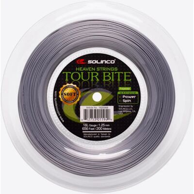 Solinco Hyper-G Soft 200m - Verde - Cuerdas de tenis Solinco Hyper-G Soft 200m - Verde - Cuerdas de tenis