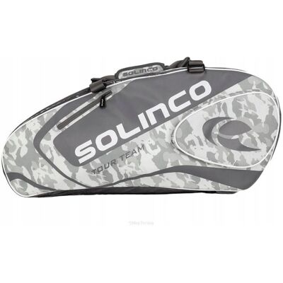 Solinco Tennistasche 15 - weiß camo - Tennis Tasche Solinco Tennistasche 15 - weiß camo - Tennis Tasche