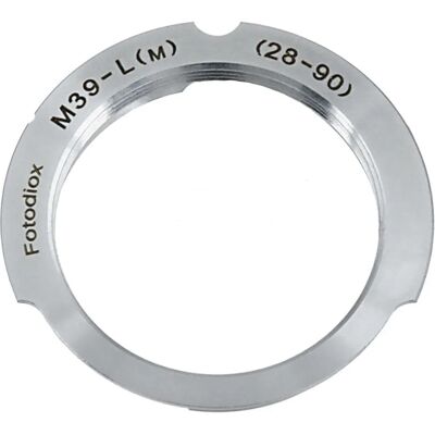Fotodiox 10M39LM2890 Kameraobjektiv-Adapter - Metall, Einfacher Anschluss Fotodiox 10M39LM2890 Kameraobjektiv-Adapter - Metall, Einfacher Anschluss