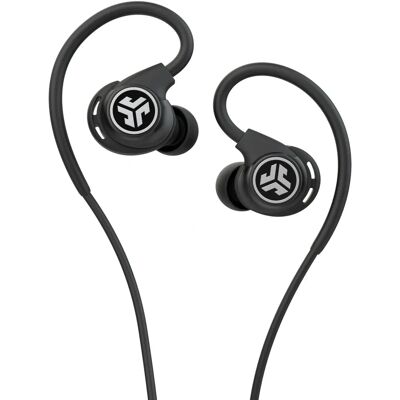 JLab EFITSPORTRBLK123 Cuffie - Sport cablate Nero JLab EFITSPORTRBLK123 Cuffie - Sport cablate Nero