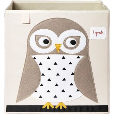 3 Sprouts Aufbewahrungsbox - Eule - Polyester - Mehrfarbig - Kind 3 Sprouts Aufbewahrungsbox - Eule - Polyester - Mehrfarbig - Kind