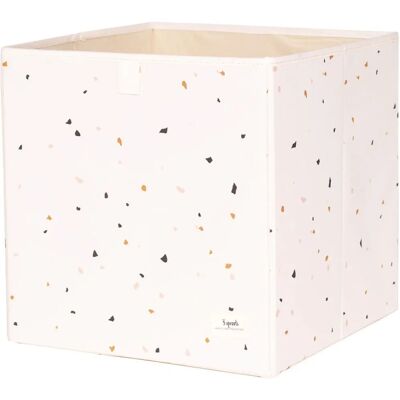 Úložný box 3 Sprouts - Recyklovaný polyester, Krém, 33x33x33cm Úložný box 3 Sprouts - Recyklovaný polyester, Krém, 33x33x33cm