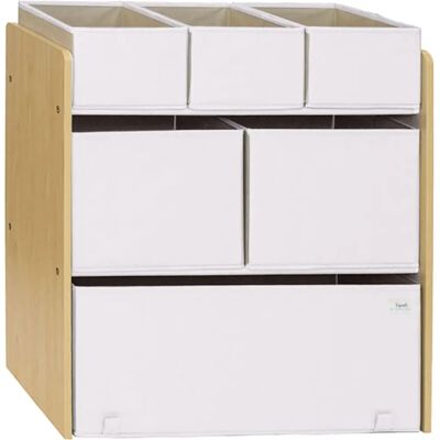 3 Sprouts Úložný box na hračky - Samostatný, Krémový 3 Sprouts Úložný box na hračky - Samostatný, Krémový