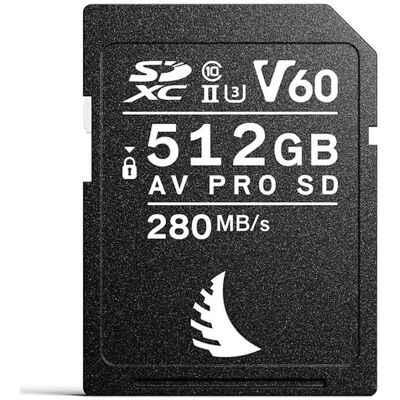 Angelbird - AV PRO SD V60 MK2 - 512GB - Memory Card Angelbird - AV PRO SD V60 MK2 - 512GB - Memory Card
