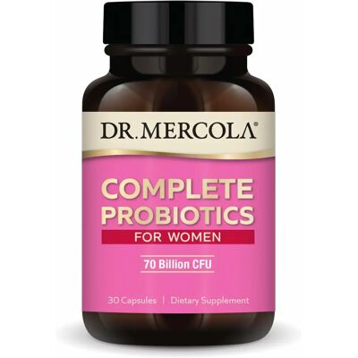 Dr. Mercola Complete Probiotics for Women - 70B CFU - Gut Health Dr. Mercola Complete Probiotics for Women - 70B CFU - Gut Health