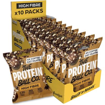 The Protein Ball Co - Coffee Oat Muffin Protein - Vitamin Balls - Protein Balls The Protein Ball Co - Coffee Oat Muffin Protein - Vitamin Balls - Protein Balls