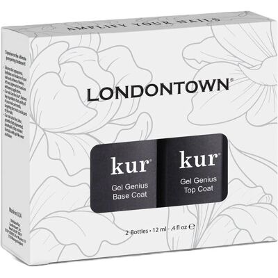 Londontown Gel Genius Top Coat - Conjunto de esmaltes Londontown Gel Genius Top Coat - Conjunto de esmaltes