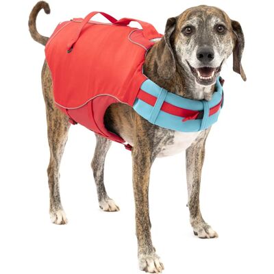 Kurgo Surf N Turf Dog Life Jacket - L Red Kurgo Surf N Turf Dog Life Jacket - L Red