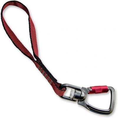 Laisse pour chiens Kurgo - Rouge, Pivotante, 25cm - Publicité Laisse pour chiens Kurgo - Rouge, Pivotante, 25cm - Publicité